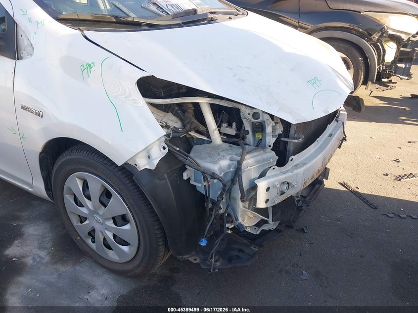 2012 Toyota Prius C Two VIN: JTDKDTB33C1521671 Lot: 45389499
