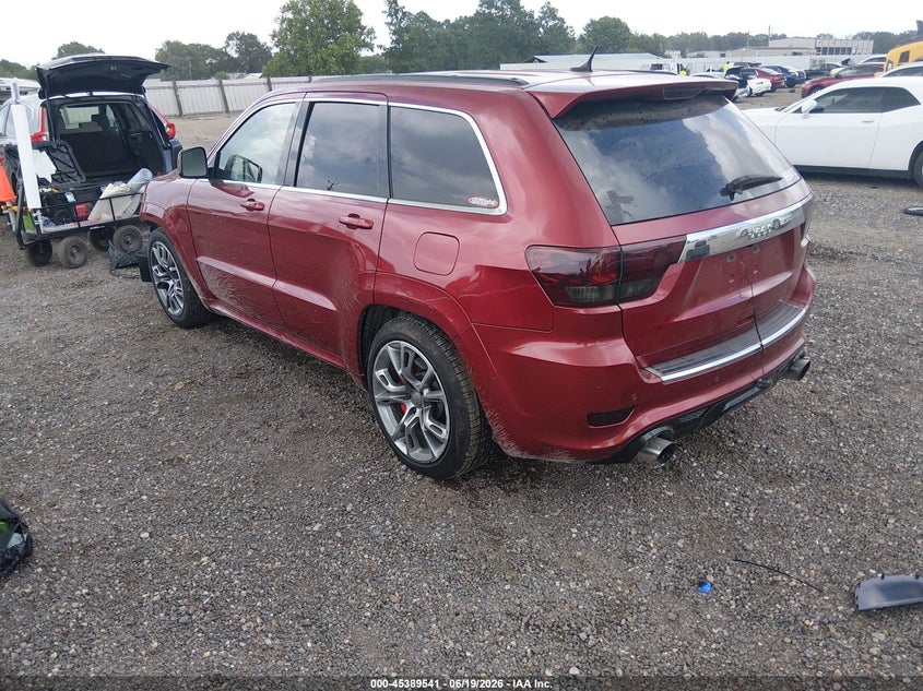 Vin: 1c4rjfdj0cc120958, lot: 45887536, jeep grand cherokee srt8 20123