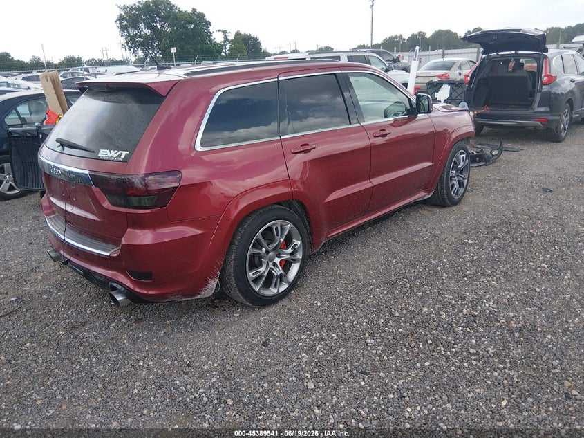 Vin: 1c4rjfdj0cc120958, lot: 45887536, jeep grand cherokee srt8 20124
