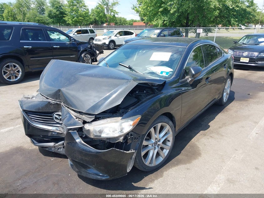 Vin: jm1gj1v56g1477655, lot: 45887560, mazda mazda6 i touring 20162
