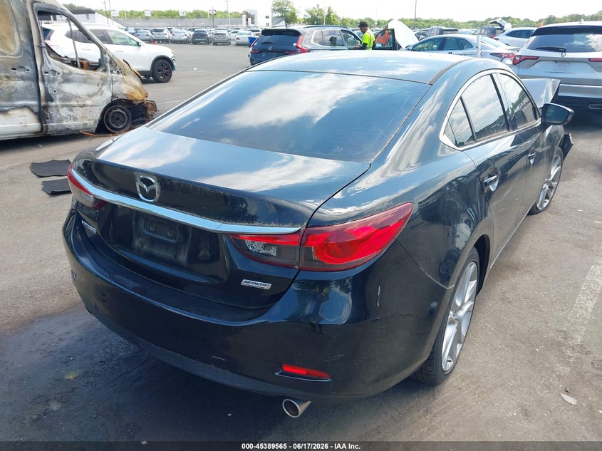 Vin: jm1gj1v56g1477655, lot: 45887560, mazda mazda6 i touring 20164