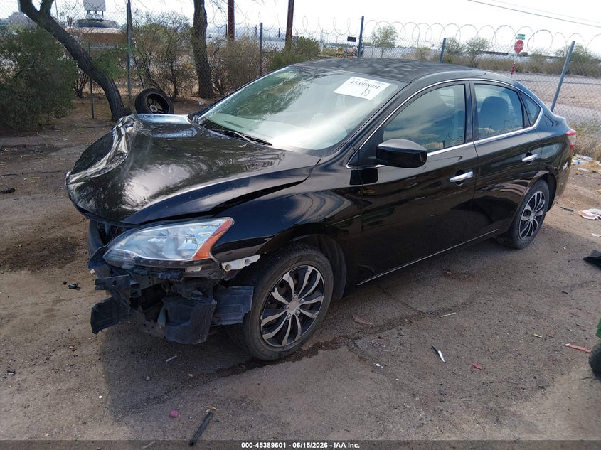 2015 Nissan Sentra S 3N1AB7AP2FY334857 photo 1