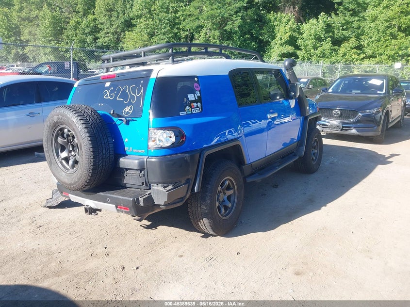 TOYOTA FJ CRUISER 2007 VIN JTEBU11F270020441