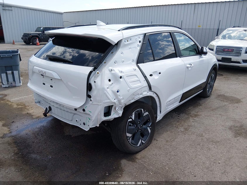 Vin: kndcr3l11t5150411, lot: 45887635, kia niro ev wind 20264