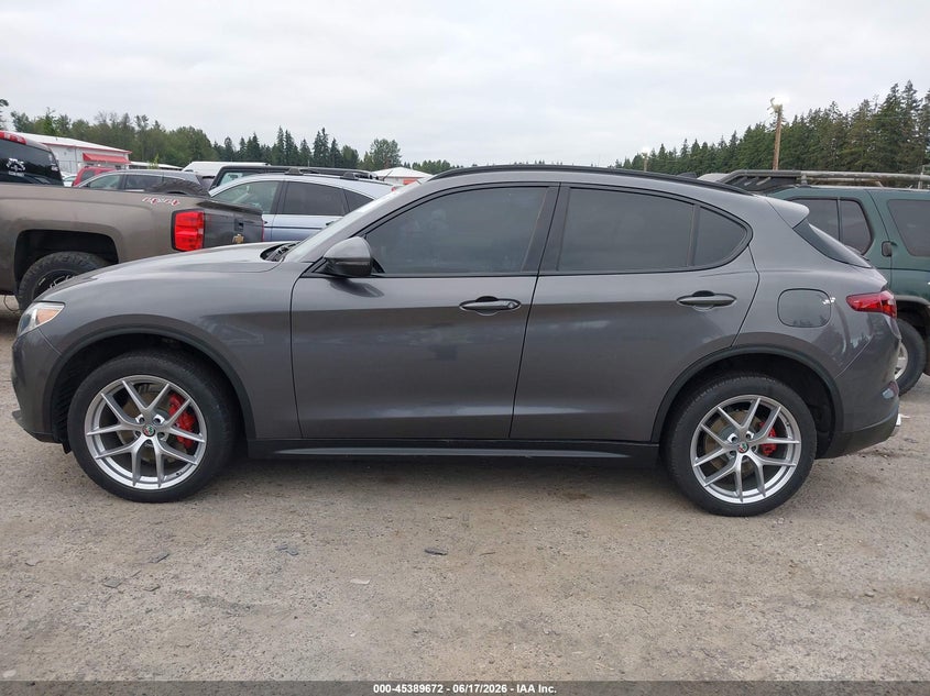 2018 Alfa Romeo Stelvio Ti Sport Awd VIN: ZASFAKNNXJ7B98948 Lot: 45389672