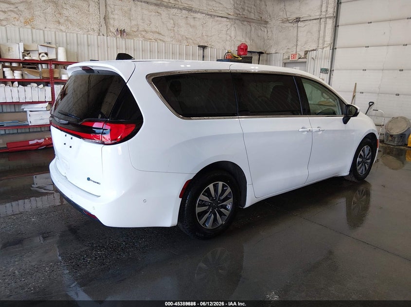 Vin: 2c4rc1l77pr575760, lot: 45887681, chrysler pacifica hybrid touring l 20234