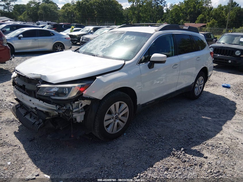 Vin: 4s4bsacc9j3373273, lot: 45887755, subaru outback 2.5i premium 20182