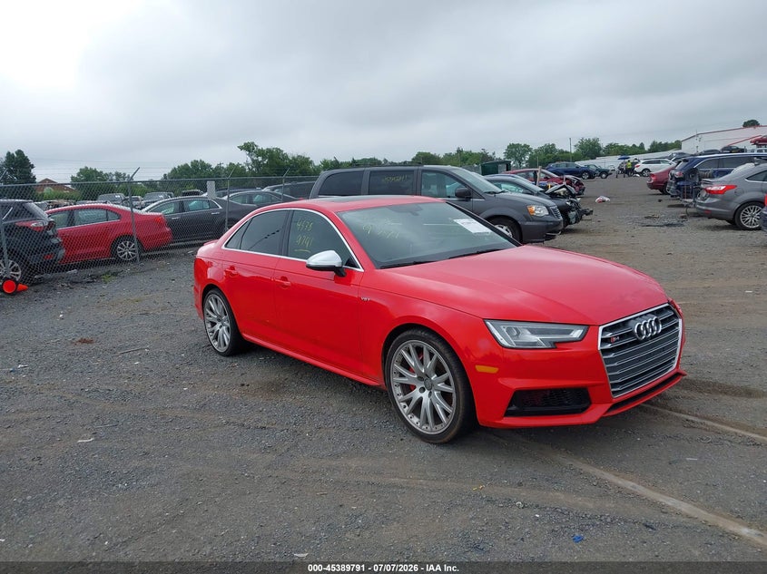 Vin: waub4af40ja001588, lot: 45887794, audi s4 3.0t premium plus 2018 img_1