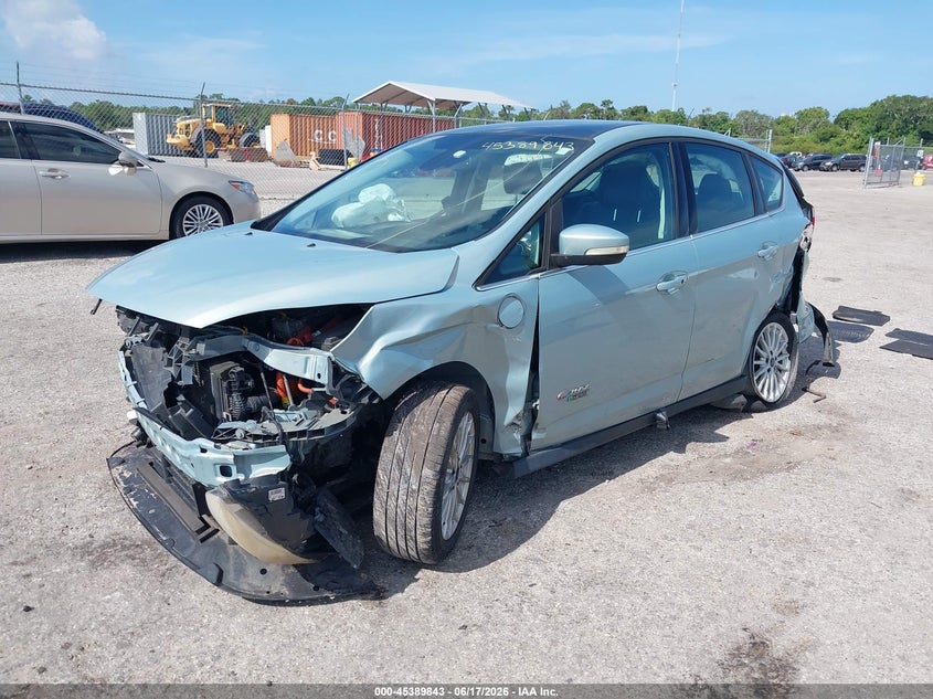 Vin: 1fadp5cu1el514346, lot: 45887846, ford c-max energi sel 20142