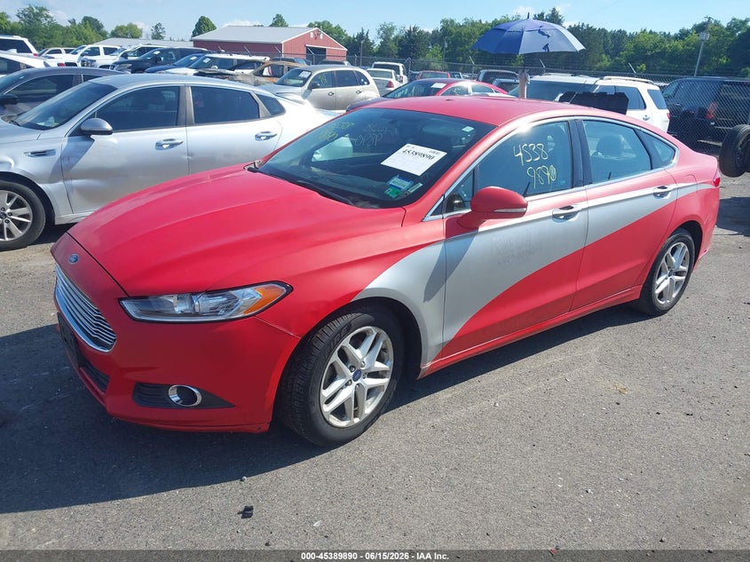 2016 Ford Fusion Se 3FA6P0HD7GR377423 photo 1