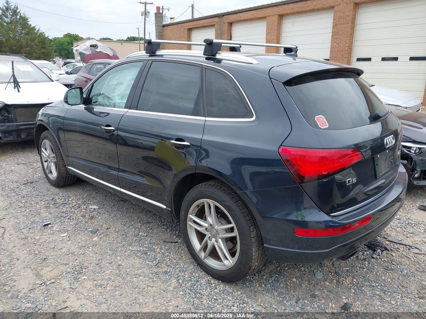 Vin: wa1l2afp9ga018593, lot: 45887916, audi q5 2.0t premium 20163