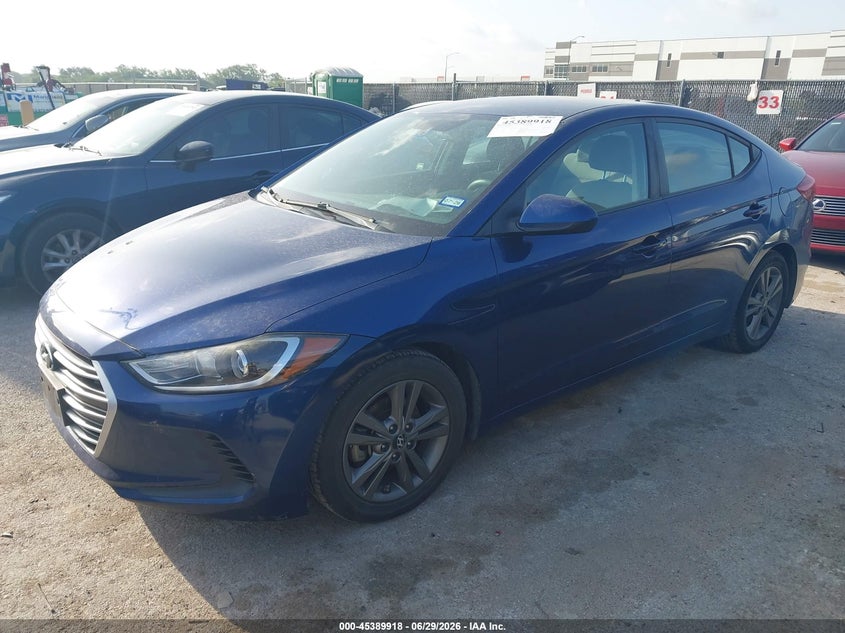2018 Hyundai Elantra Sel 5NPD84LF9JH241772 photo 1