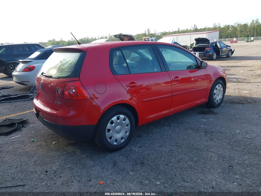 2009 VOLKSWAGEN RABBIT auction photo 4