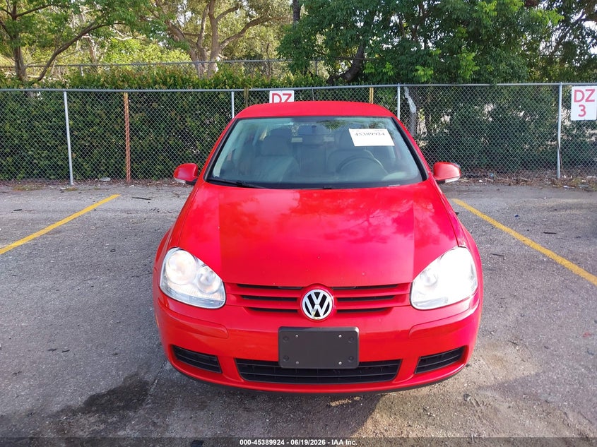 2009 VOLKSWAGEN RABBIT auction photo 6