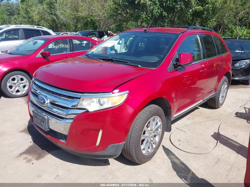 Vin: 2fmdk4kc9bba22392, lot: 45887937, ford edge limited 20112