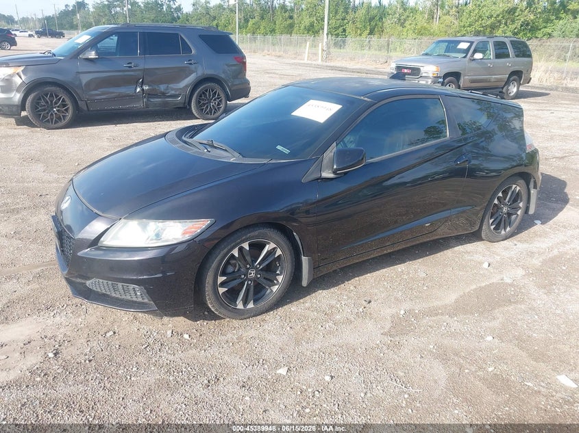 2011 Honda Cr-Z Ex JHMZF1C66BS002465 photo 1