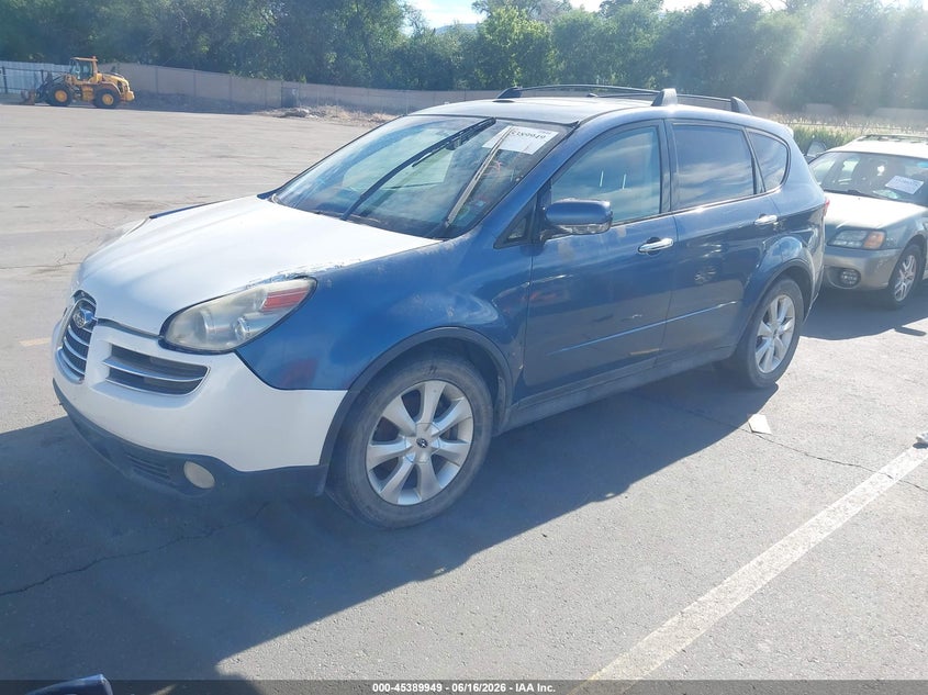 2006 SUBARU TRIBECA SPORT UTILITY VEHICLE 3.0L H-6 DOHC, VVT, 250HP