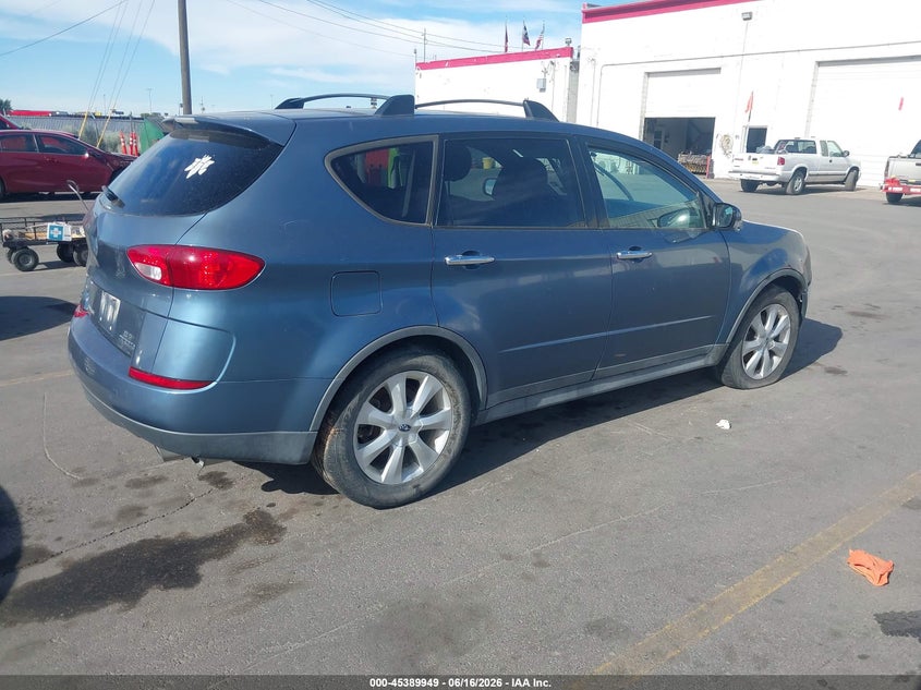 2006 SUBARU TRIBECA SPORT UTILITY VEHICLE 3.0L H-6 DOHC, VVT, 250HP