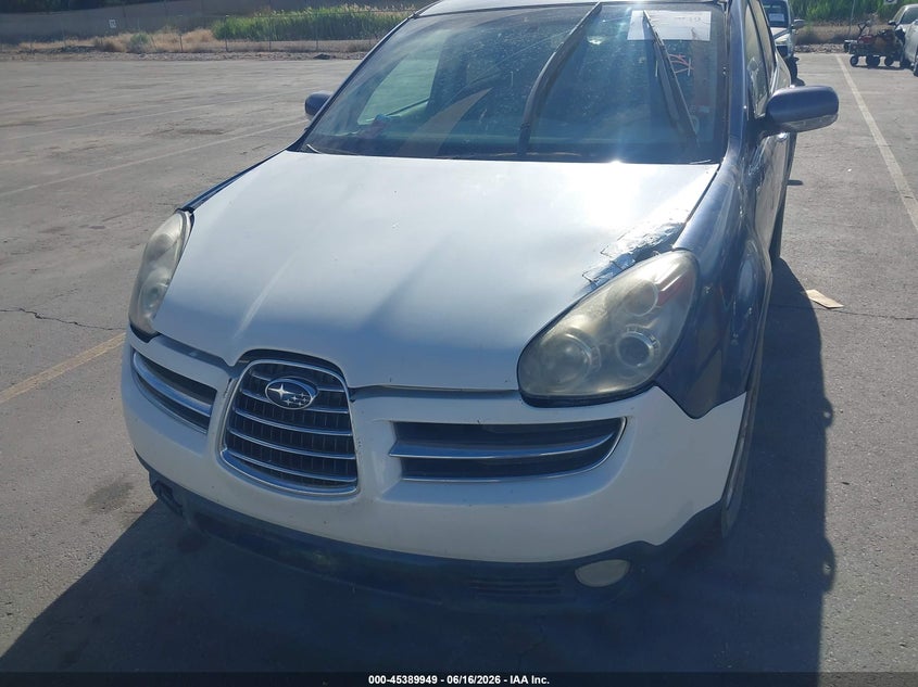2006 SUBARU TRIBECA SPORT UTILITY VEHICLE 3.0L H-6 DOHC, VVT, 250HP