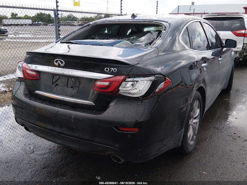 Vin: jn1by1ap6km505445, lot: 45888044, infiniti q70 3.7 luxe 20194
