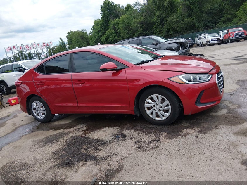 2018 Hyundai Elantra Se VIN: 5NPD74LF2JH370004 Lot: 45390112