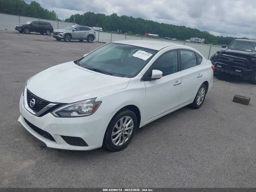 2018 Nissan Sentra Sv 3N1AB7APXJY255753 photo 1