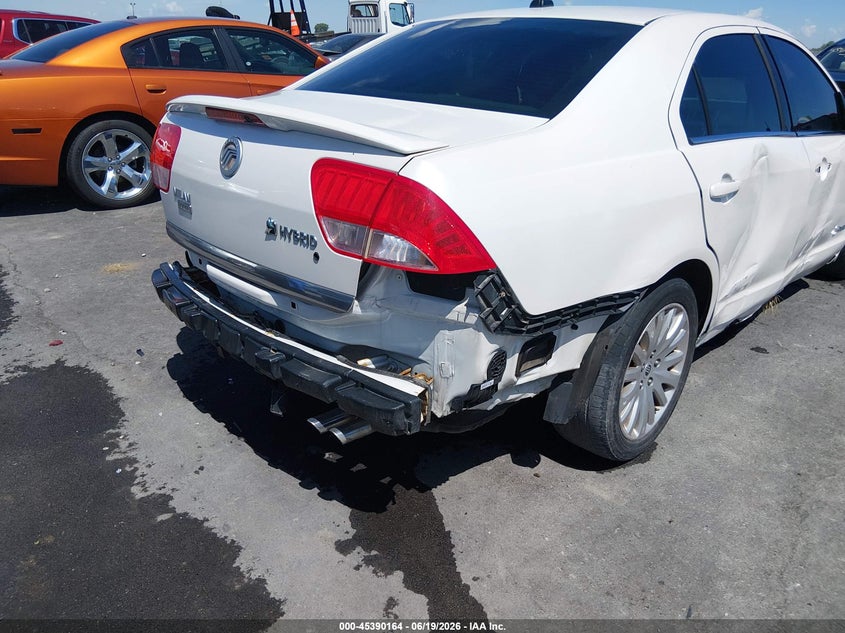 2010 Mercury Milan Hybrid VIN: 3MEDM0L32AR609408 Lot: 45390164
