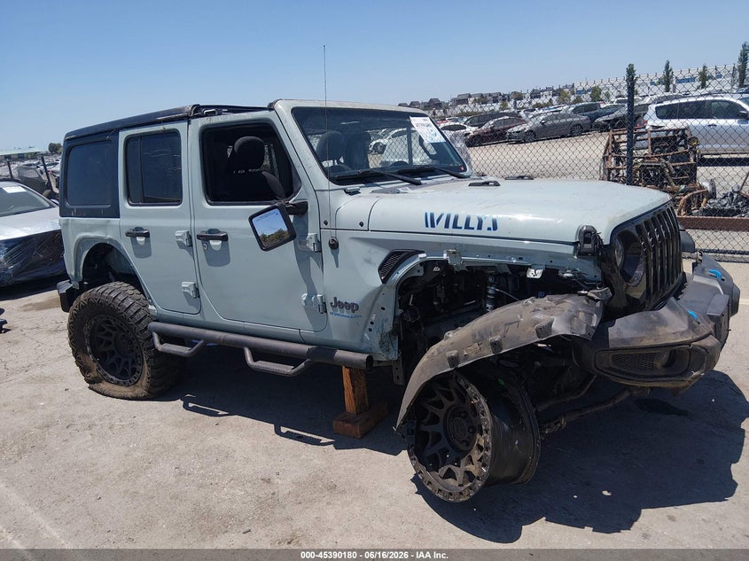 2023 Jeep Wrangler 4Xe 4X4 VIN: 1C4JJXN6XPW684585 Lot: 45390180