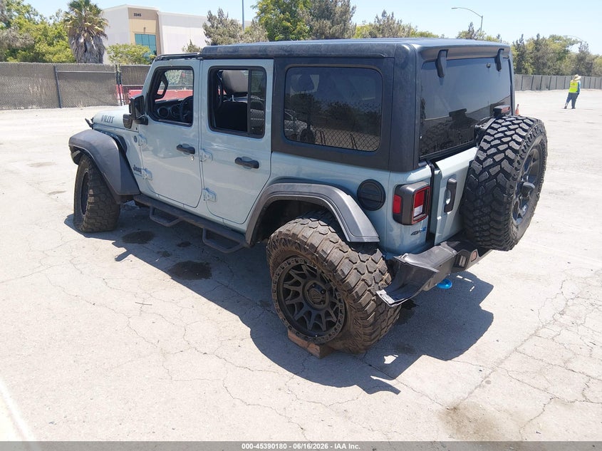 JEEP WRANGLER 4XE 2023 VIN 1C4JJXN6XPW684585