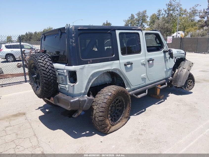 JEEP WRANGLER 4XE 2023 VIN 1C4JJXN6XPW684585
