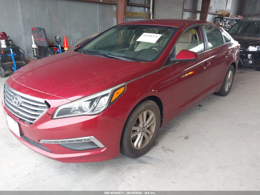 2015 Hyundai Sonata Se 5NPE24AF1FH172205 photo 1