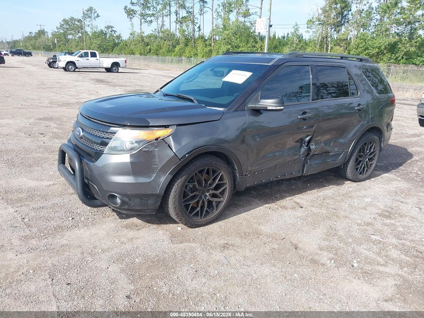Vin: 1fm5k8gt0fgb78968, lot: 45888407, ford explorer sport 20152