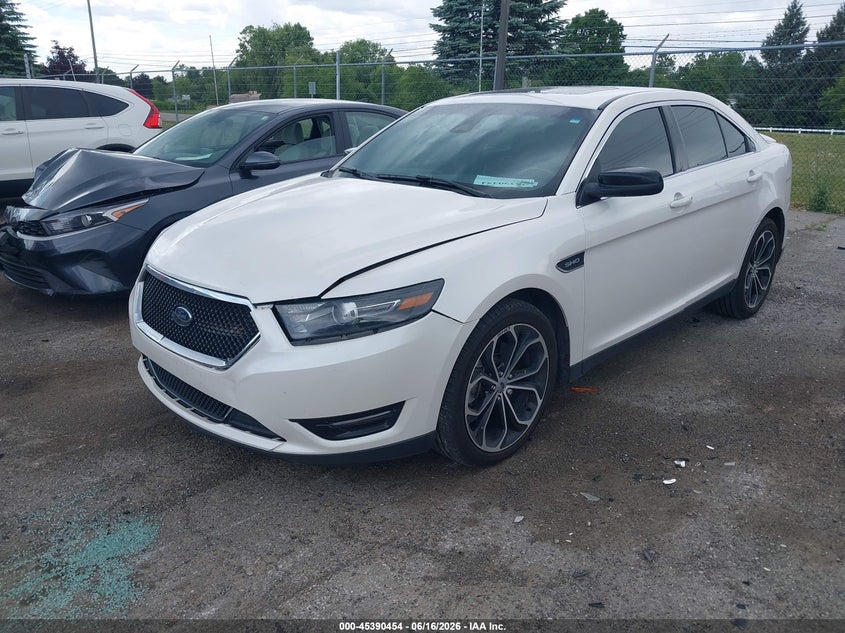 Vin: 1fahp2kt0jg103063, lot: 45888457, ford taurus sho 20182