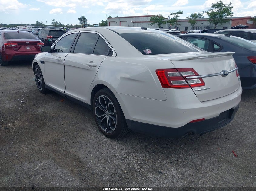 Vin: 1fahp2kt0jg103063, lot: 45888457, ford taurus sho 20183