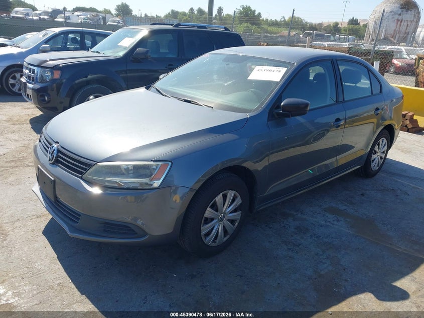 2014 Volkswagen Jetta 2.0l S 3VW2K7AJ5EM290451 photo 1