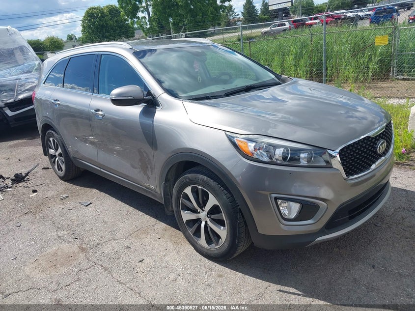 Vin: 5xyphda53gg021499, lot: 45888530, kia sorento 3.3l ex 20161