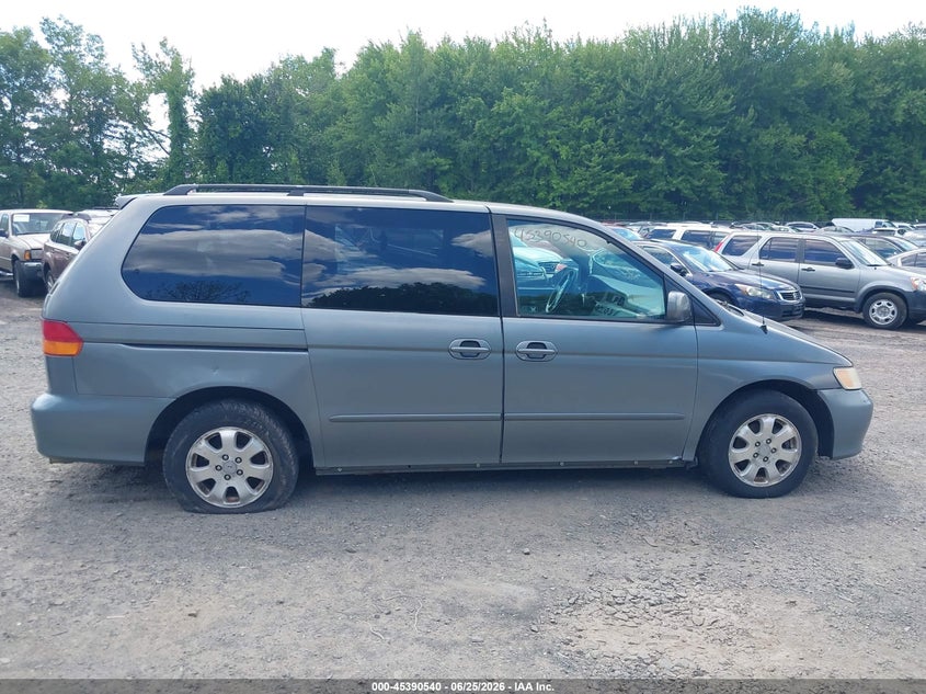 2002 Honda Odyssey Ex VIN: 5FNRL18602B037261 Lot: 45390540