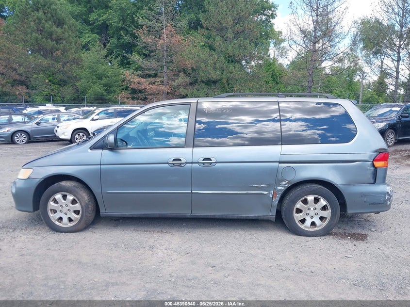 2002 Honda Odyssey Ex VIN: 5FNRL18602B037261 Lot: 45390540