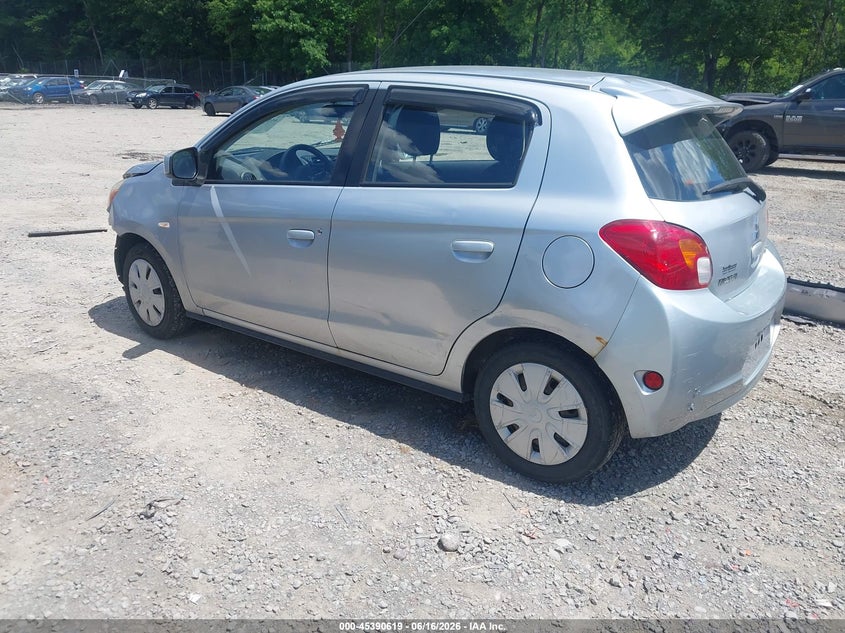 Vin: ml32a3hj7eh006457, lot: 45888622, mitsubishi mirage de 20143
