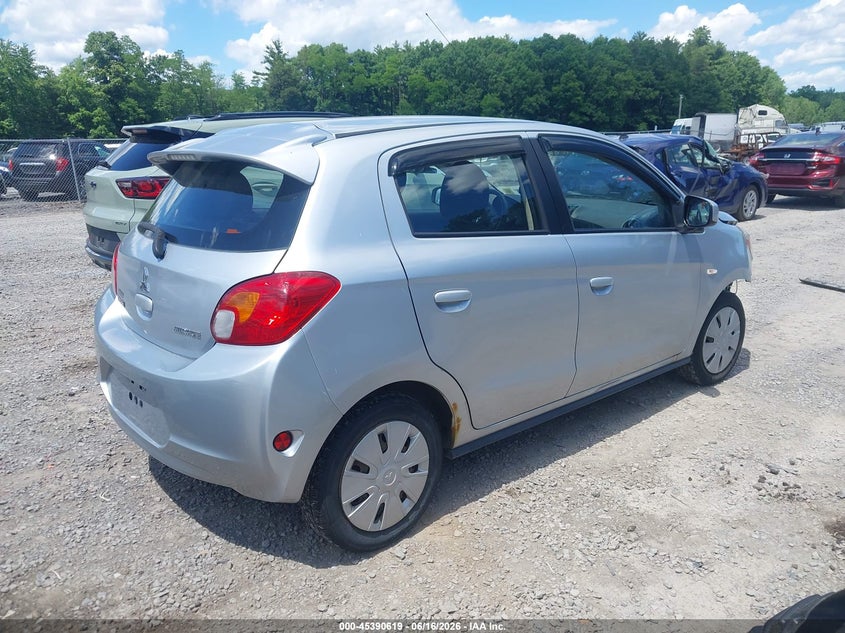 Vin: ml32a3hj7eh006457, lot: 45888622, mitsubishi mirage de 20144