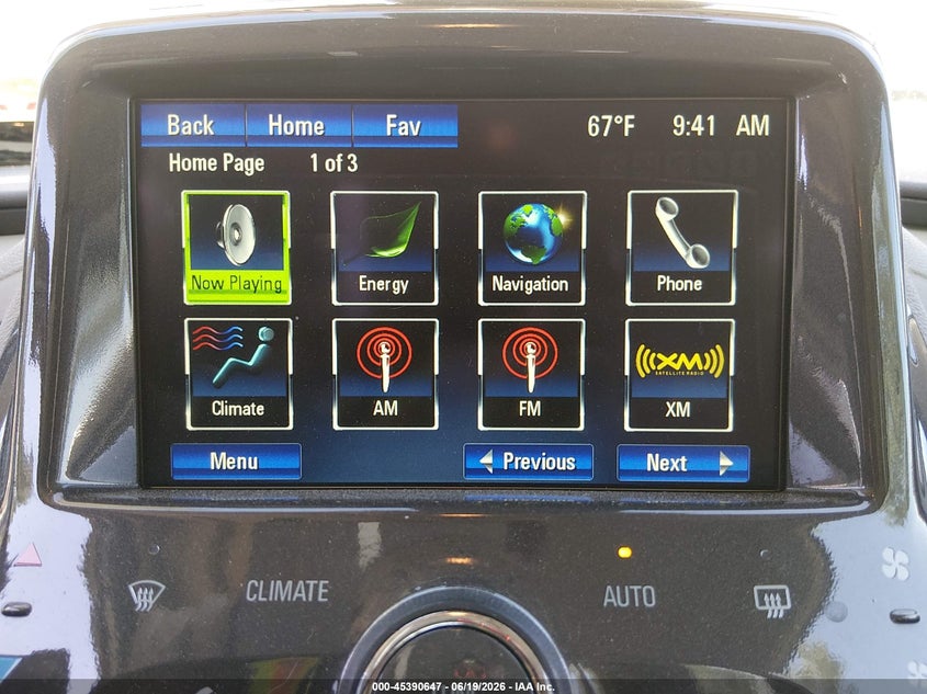 2014 Chevrolet Volt VIN: 1G1RD6E45EU166436 Lot: 45390647