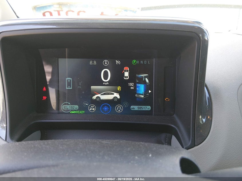2014 Chevrolet Volt VIN: 1G1RD6E45EU166436 Lot: 45390647