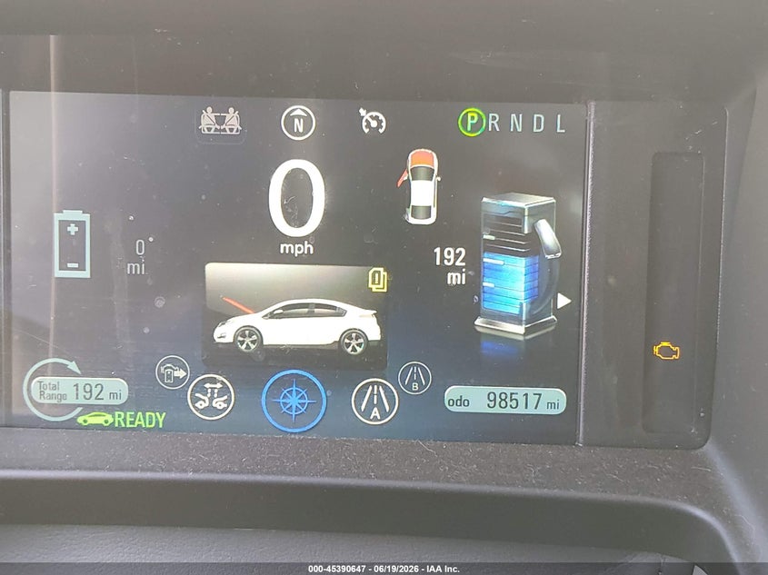 2014 Chevrolet Volt VIN: 1G1RD6E45EU166436 Lot: 45390647