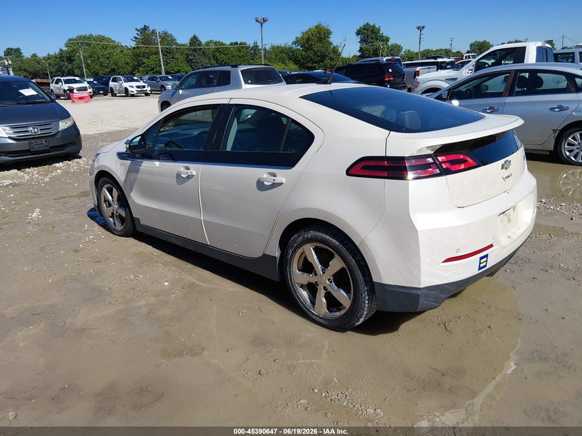 Vin: 1g1rd6e45eu166436, lot: 45888650, chevrolet volt 20143