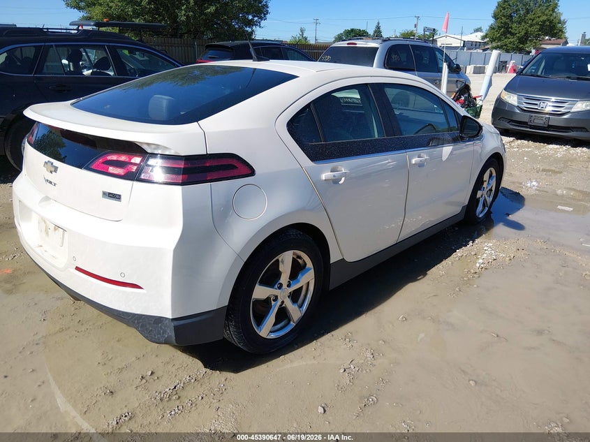 Vin: 1g1rd6e45eu166436, lot: 45888650, chevrolet volt 20144