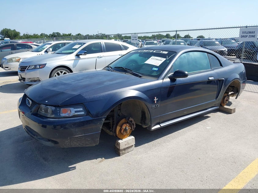 2003 Ford Mustang, Normal Wear & Tear, IAAI, VIN 1FAFP40483F357174 — photo 2