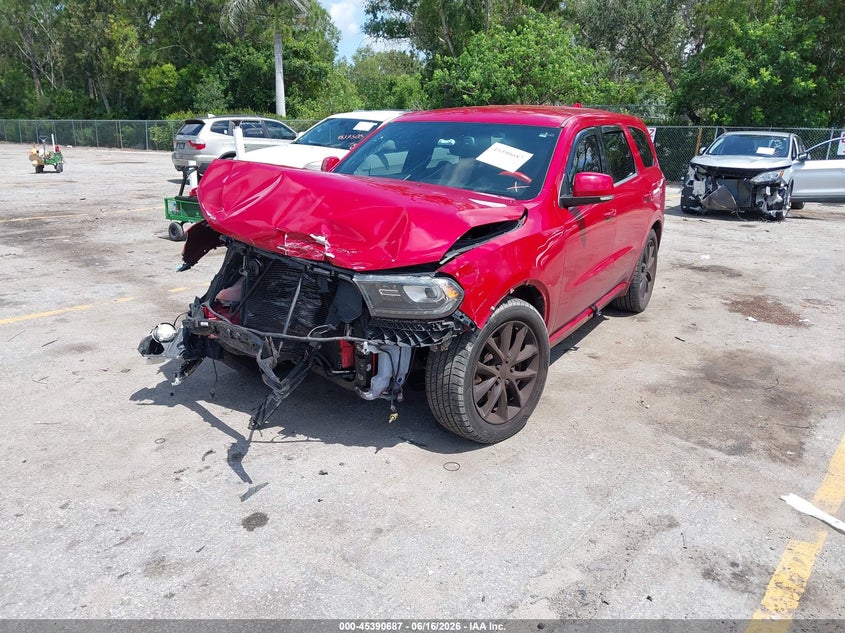 Vin: 1c4sdhct3ec344106, lot: 45888690, dodge durango r/t 20142