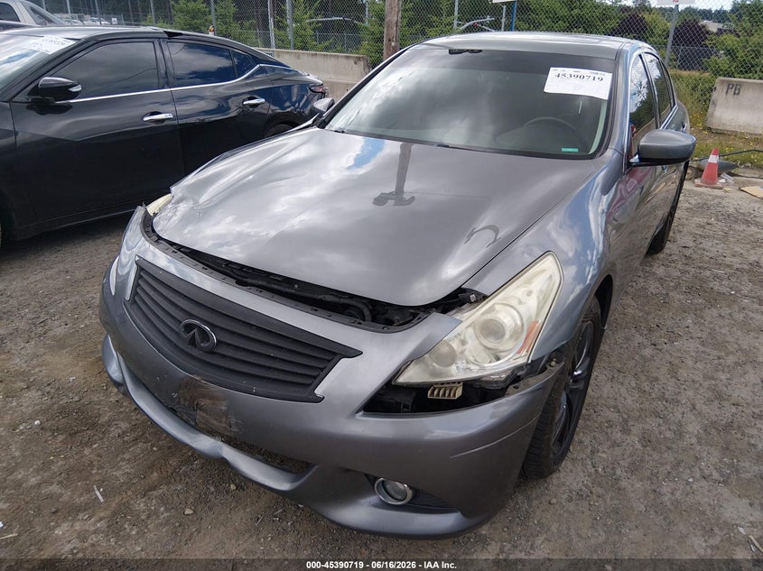 2010 Infiniti G37X VIN: JN1CV6AR1AM461672 Lot: 45390719