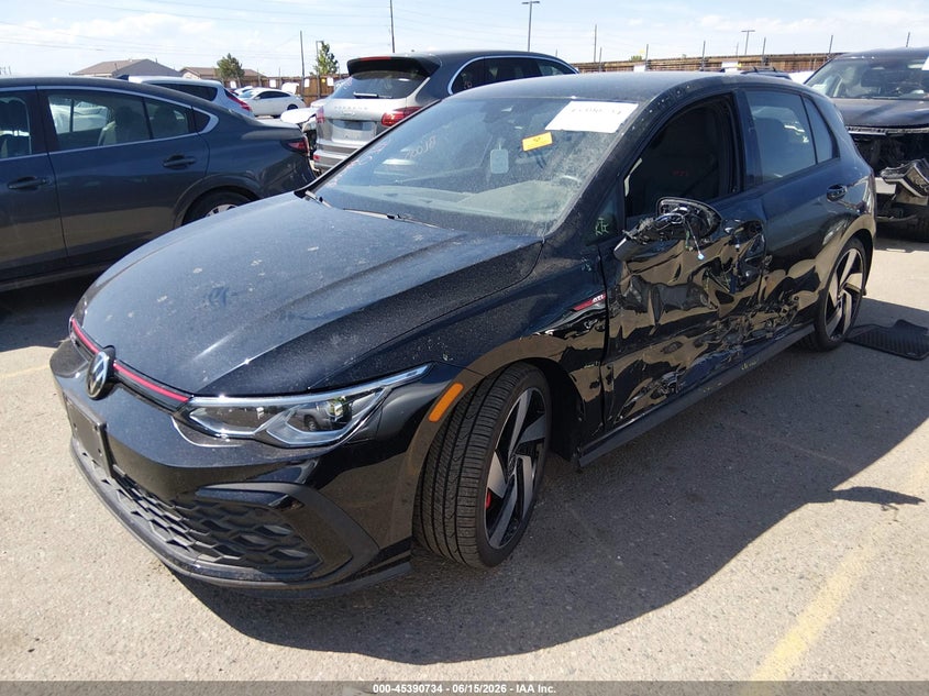 Vin: wvwga7cd2rw124462, lot: 45888737, volkswagen golf gti 2.0t s 20242