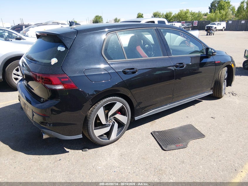 Vin: wvwga7cd2rw124462, lot: 45888737, volkswagen golf gti 2.0t s 20244